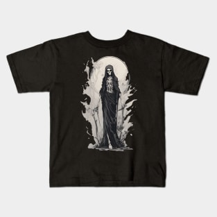 Nuestra Señora de la Santa Muerte Kids T-Shirt